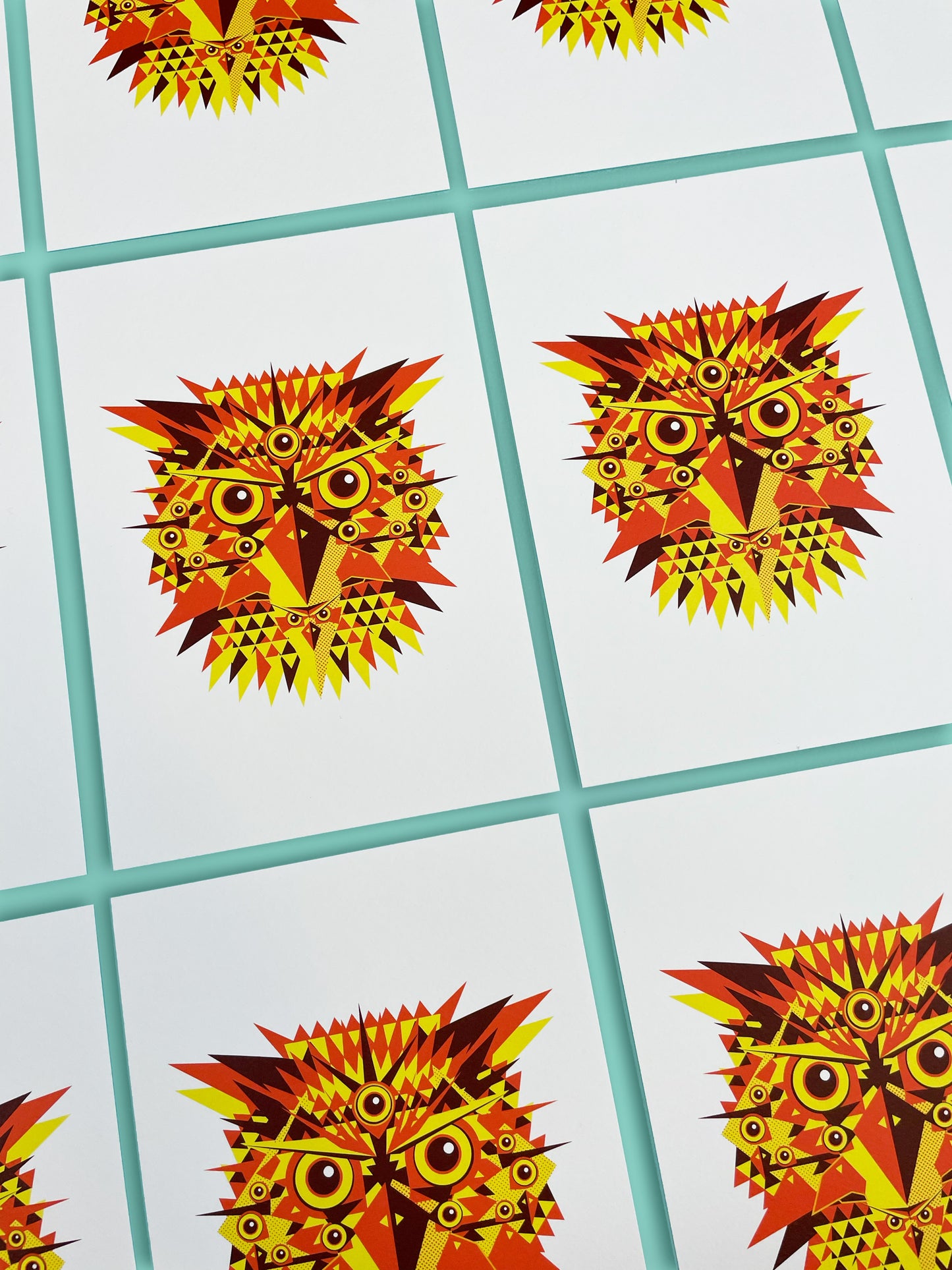 SUN OWL - PRINT - A5