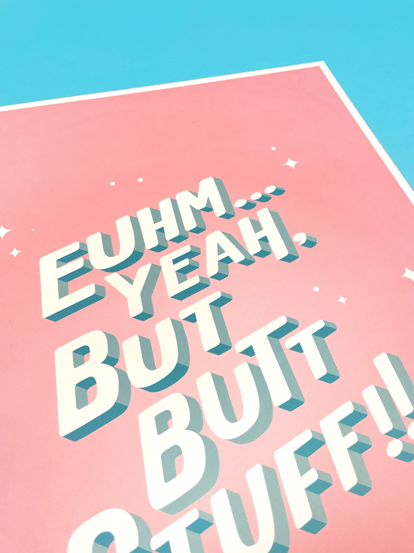 BUTT STUFF - PRINT - A3