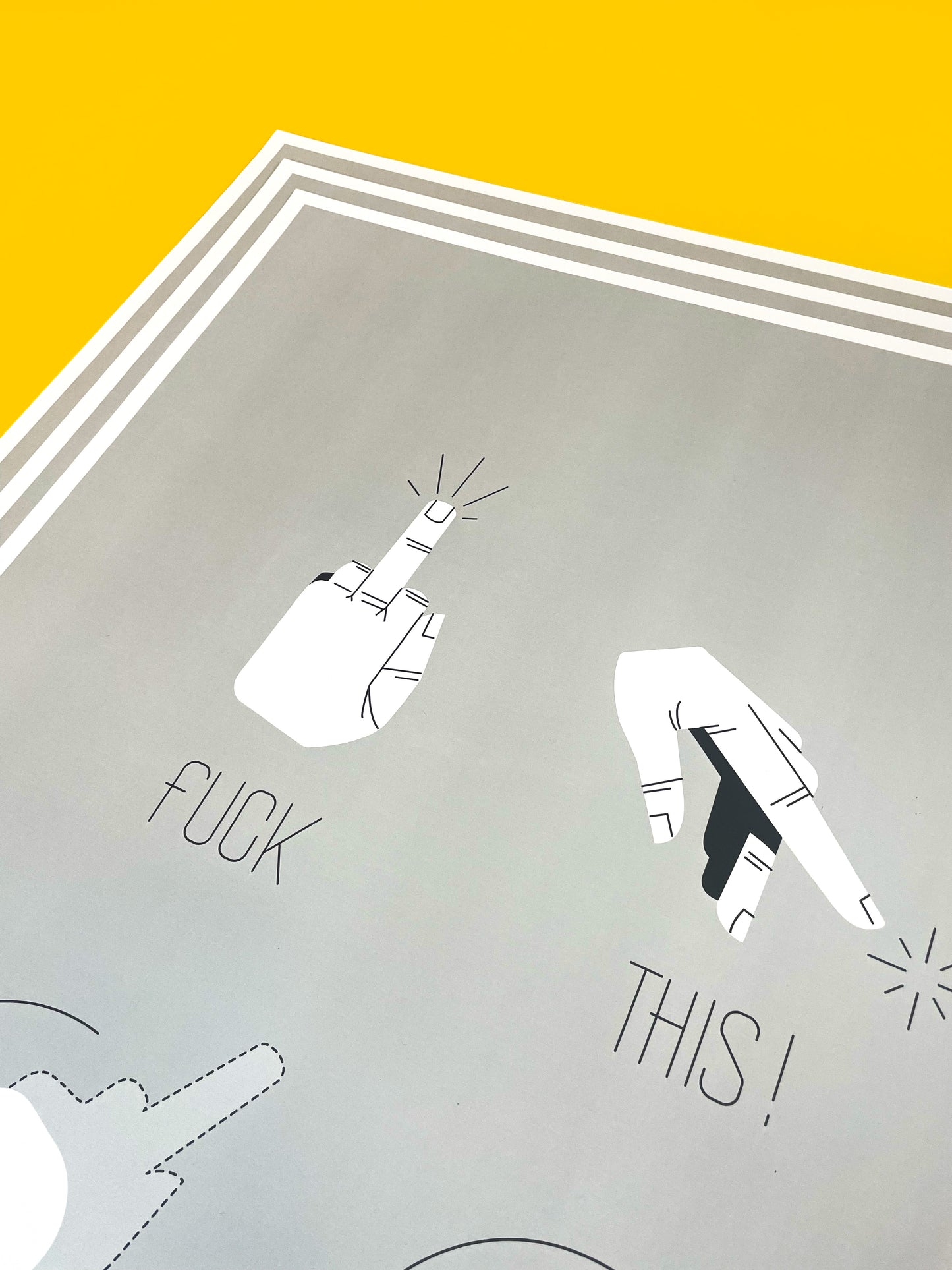 F*CK THIS - PRINT - 50x70 CM